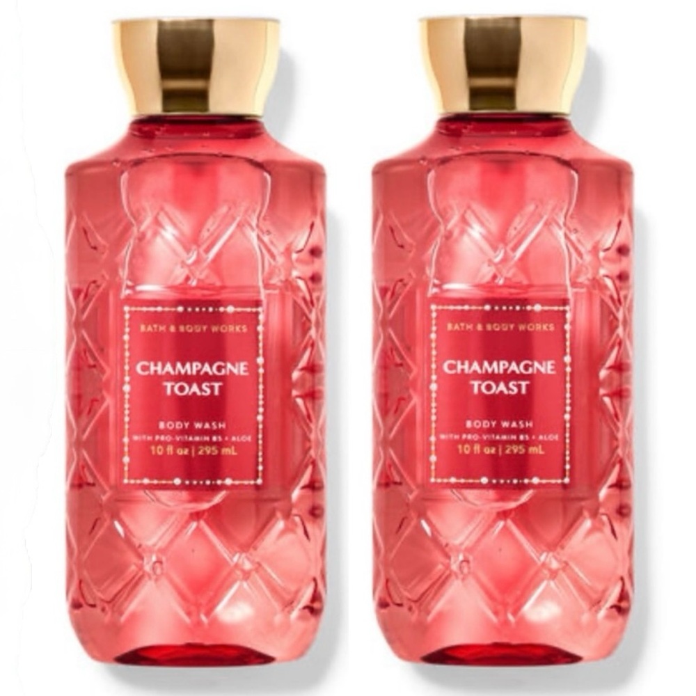 Bath & Body Works Champagne Toast Body Wash 2 Full Size Bottles